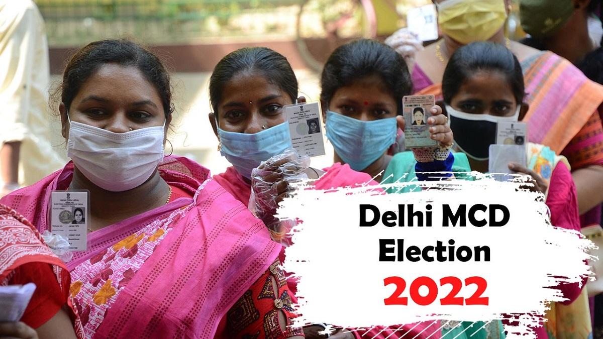 delhi mcd election 2022 date